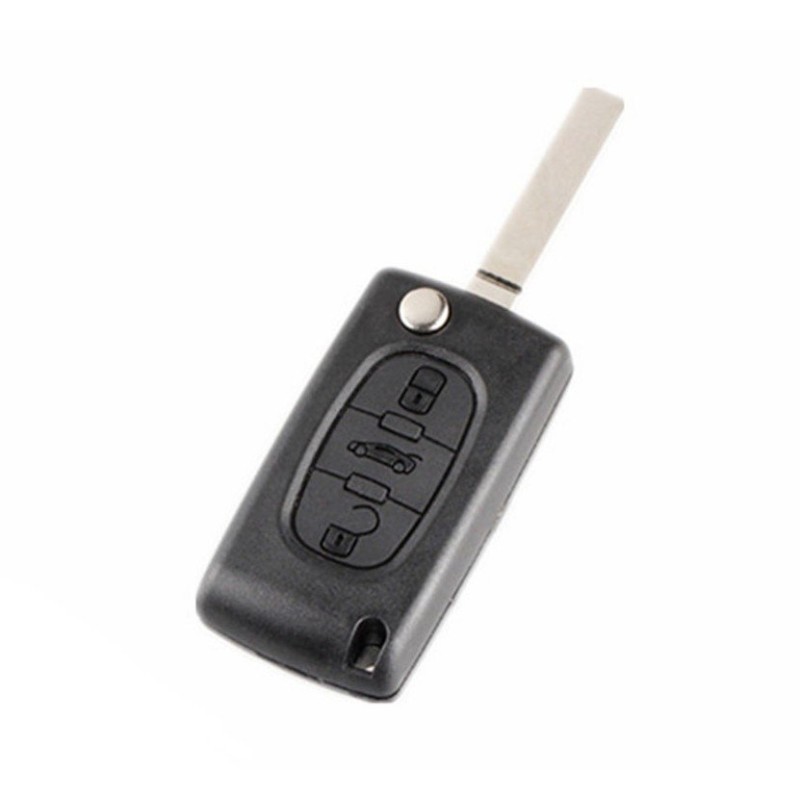 Peugeot 407 transmissor remoto control 3 botões 6490R5 após 2008