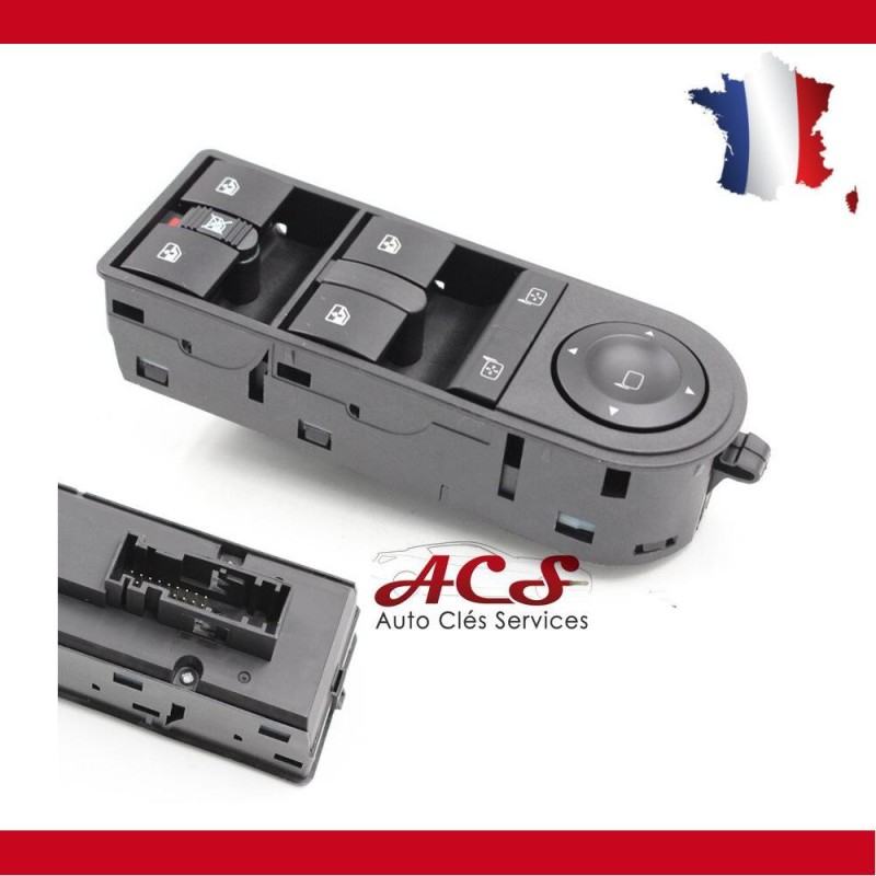 Interruptor botão controle janela elevador Opel Astra H Zafira B 13228877