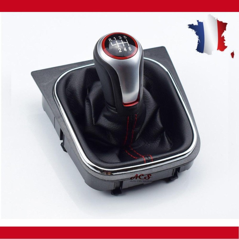 Pomo de cambio de 6 velocidades compatible con VW Golf 5 6 EOS JETTA GTD GTI