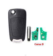 Controle remoto transmissor Opel CORSA D 2 botões 93189840