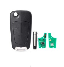 Opel ASTRA H ZAFIRA B 2-button remote control transmitter 13387370