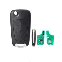 Opel ASTRA H ZAFIRA B 2-button remote control transmitter 13387370