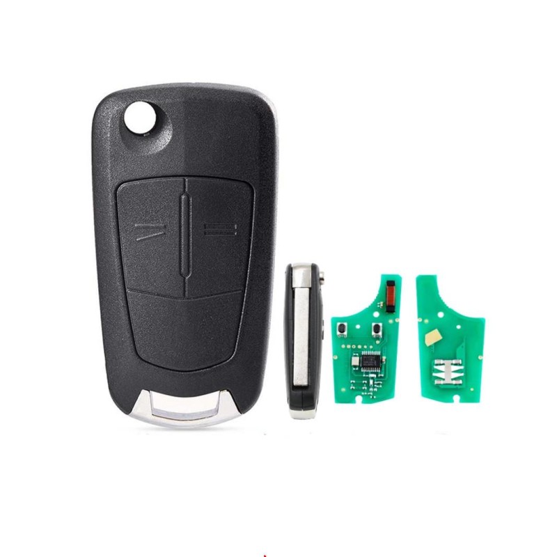 Controle remoto transmissor Opel ASTRA H ZAFIRA B 2 botões 13387370