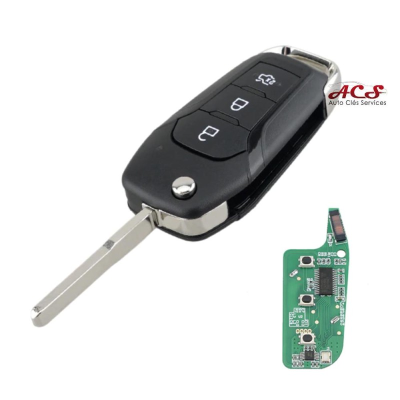 HITAG PRO 3-knops FORD afstandsbediening