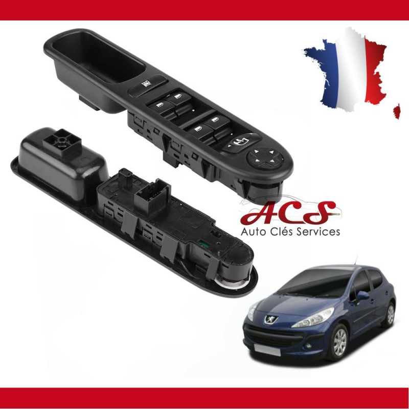 Bouton commande lève vitre Peugeot 207 CC SW 6490.EH