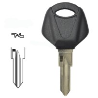 Yamaha TMAX XMAX black coded key with transponder chip