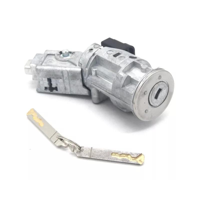 Interruptor de encendido con bloqueo de dirección + 2 llaves para Citroën C3 C4 Berlingo Peugeot Partner 407 1007 Interruptor de encendido con bloqueo de dirección + 2 llaves para Citroën C3 C4 Berlingo Peugeot Partner 407 1007