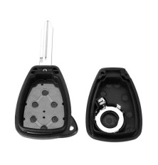 Télécommande coque de clé plip 2 boutons Jeep Compass Wrangler Grand Cherokee