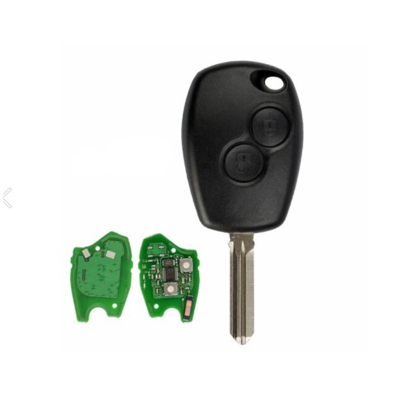AES remote control transmitter for Dacia Duster Logan Sandero, 2 buttons