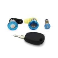 2 fechaduras de barril de porta + DACIA LOGAN Fase 1 peito
