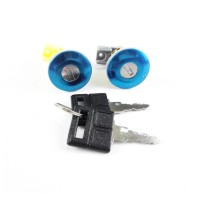Kit de cilindros para cerradura de puerta Peugeot 106, 205, 309 y 405 (2 cilindros) 91700A
