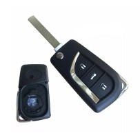 Toyota 3-button key fob remote case for AURIS VERSO PRIUS