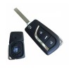 Chave com controle remoto Toyota 3 botões AURIS VERSO PRIUS