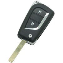 Toyota 2-button key fob remote case for Aygo 108 C1