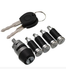 VW TRANSPORTER T4 MK IV deurslotcilinder contactslotset