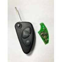 Transmissor de controle remoto Alfa Romeo 3 botões 147 156 166 GT