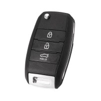 Télécommande coque de clé plip 3 boutons KIA CEE'D, Soul, Picanto, Sorento, Sportage, Amanti