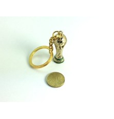 2018 Russia World Cup trophy metal souvenir keychain
