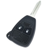 Transmisor remoto de 2 botones para Chrysler 300C, Dodge, Jeep Wrangler y Patriot.