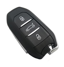 Coque de clé plip 3 boutons Peugeot Citroen 308 3008 5008 C4 DS4 DS5