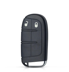 Télécommande coque de clé plip 2 boutons Chrysler Jeep Fiat Compass Grand Cherokee Renegade