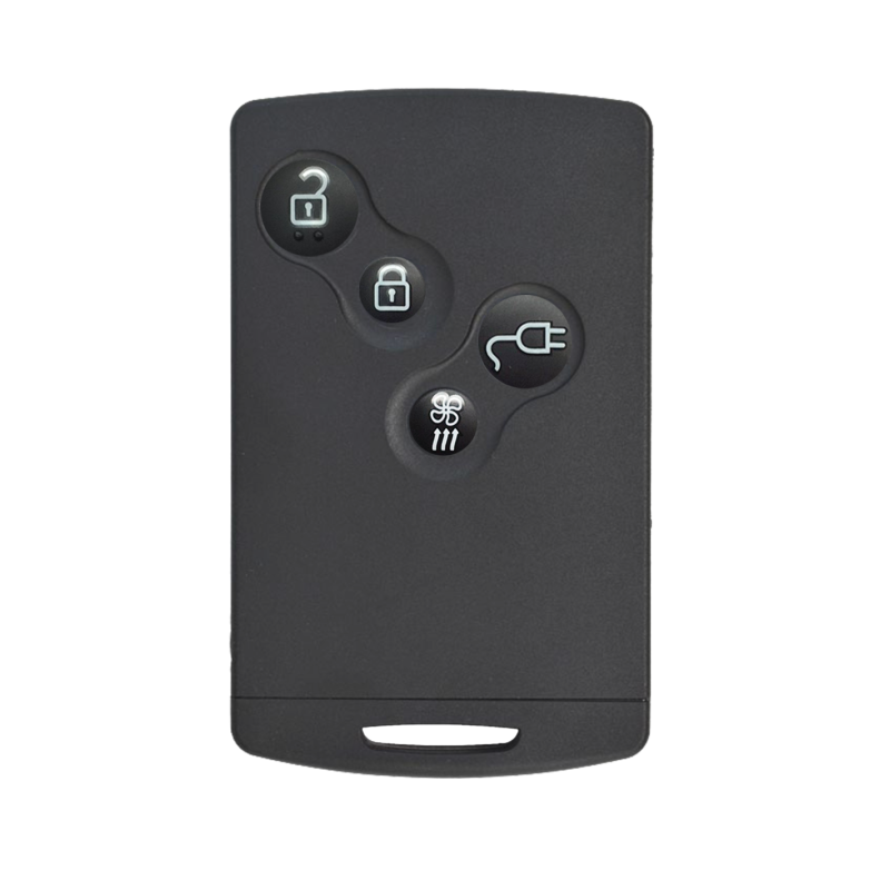 Carte télécommande émetteur Renault ZOE 4 boutons main libre