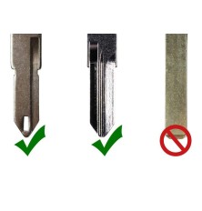 Key fob repair kit for Dacia Logan, Sandero, Duster, Lodgy Switch button battery