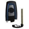 Carcasa para llave de 3 botones BMW Serie F F20 F22 F30 F31 F32 - Azul