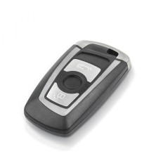 Caso Remote control key case BMW SERIE F20 F22 F30 F31 F32 3 botões de alumínio