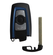Mando a distancia BMW Serie F FEM 433MHz CAS4 CAS4+ con llave azul