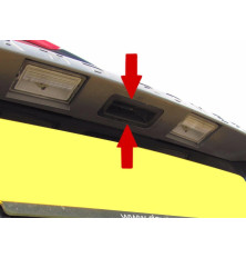 Pièce de serrure coffre arrière gauche 905932234R pour Renault