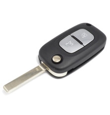 Télécommande coque de clé plip 2 boutons Renault Clio 3 Kangoo Master Trafic Vivaro