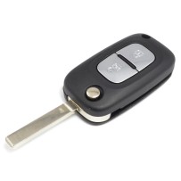 Controle remoto plip chave shell 2 botões Renault Clio Kangoo Master Traffic Vivaro