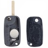Carcasa para mando a distancia de 2 botones Renault Clio, Kangoo, Master, Trafic y Vivaro