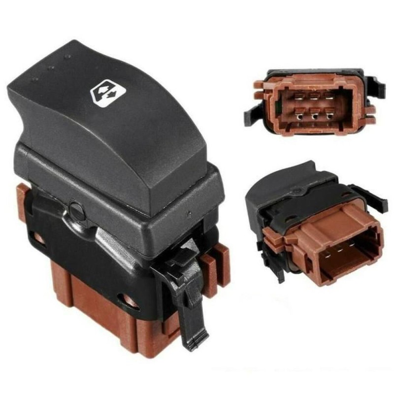 Botón del interruptor del elevalunas Renault Master Trafic 8200057321