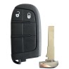 Controle remoto plip chave caso 2 botões Jeep Fiat Compass Renegade 500L 500X