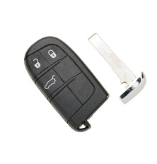Télécommande coque de clé plip 3 boutons Jeep Fiat Compass Renegade 500L 500X