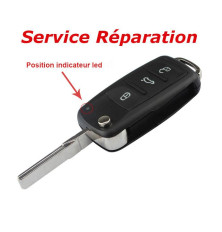 Service réparation télécommande clé VW Volkswagen Golf Polo Tiguan Scirocco Touran