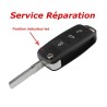 Service réparation télécommande clé VW Volkswagen Golf Polo Tiguan Scirocco Touran