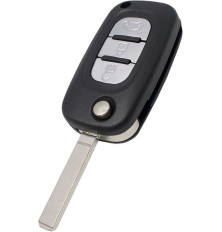 Télécommande coque de clé plip 3 boutons Renault Kangoo Master Movano Vivaro