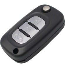 Carcasa para mando a distancia de 3 botones Renault Clio, Kangoo, Master, Trafic y Vivaro