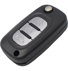 Télécommande coque de clé plip 3 boutons Renault Clio Kangoo Master Trafic Vivaro