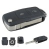 Remote control key shell 2 buttons Seat Mii, Ibiza, Toledo, Leon, Altea, Exeo, Alhambra