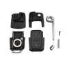 Carcasa para llave con mando a distancia de 2 botones Skoda Fabia, Octavia, Suberb