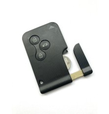 Blank hands-free key fob card compatible Renault Megane 2 and Scenic 2 (285970800R)