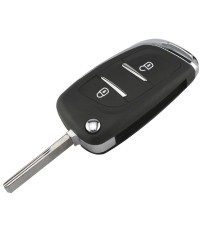 Caso plip chave shell 2 botões Citroen C2, C3 Picasso Berlingo CE0536 Modificado