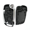 Modified 2-button key fob case for Citroen C2, C3 Picasso, Berlingo CE0523