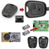 Key Remote Repair Kit for Citroën Xsara Picasso, Saxo, Berlingo, Peugeot Partner 406