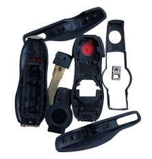 3-knops sleutelhanger voor Porsche Cayenne, Panamera, Macan en 911