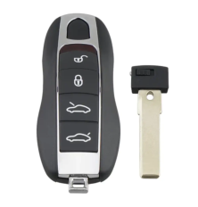 4-button key fob for Porsche Cayenne, Panamera, Macan, and 911